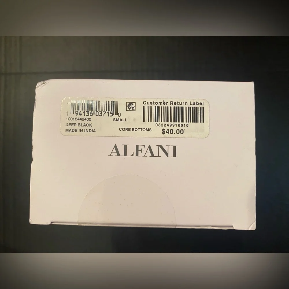 Alfani Men’s 4 Pack Briefs in Black‎ Size Small 29-31 NWT